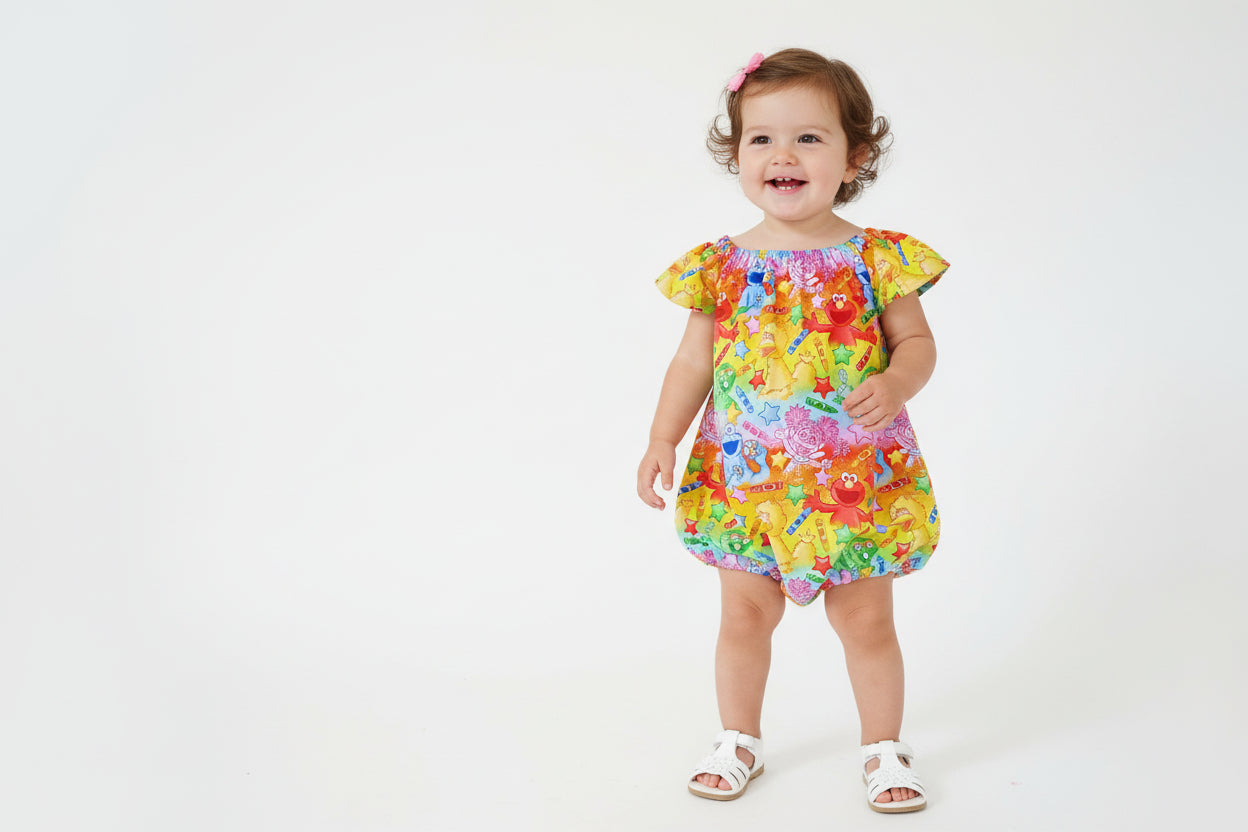 Baby Girl Playsuit, Size 1
