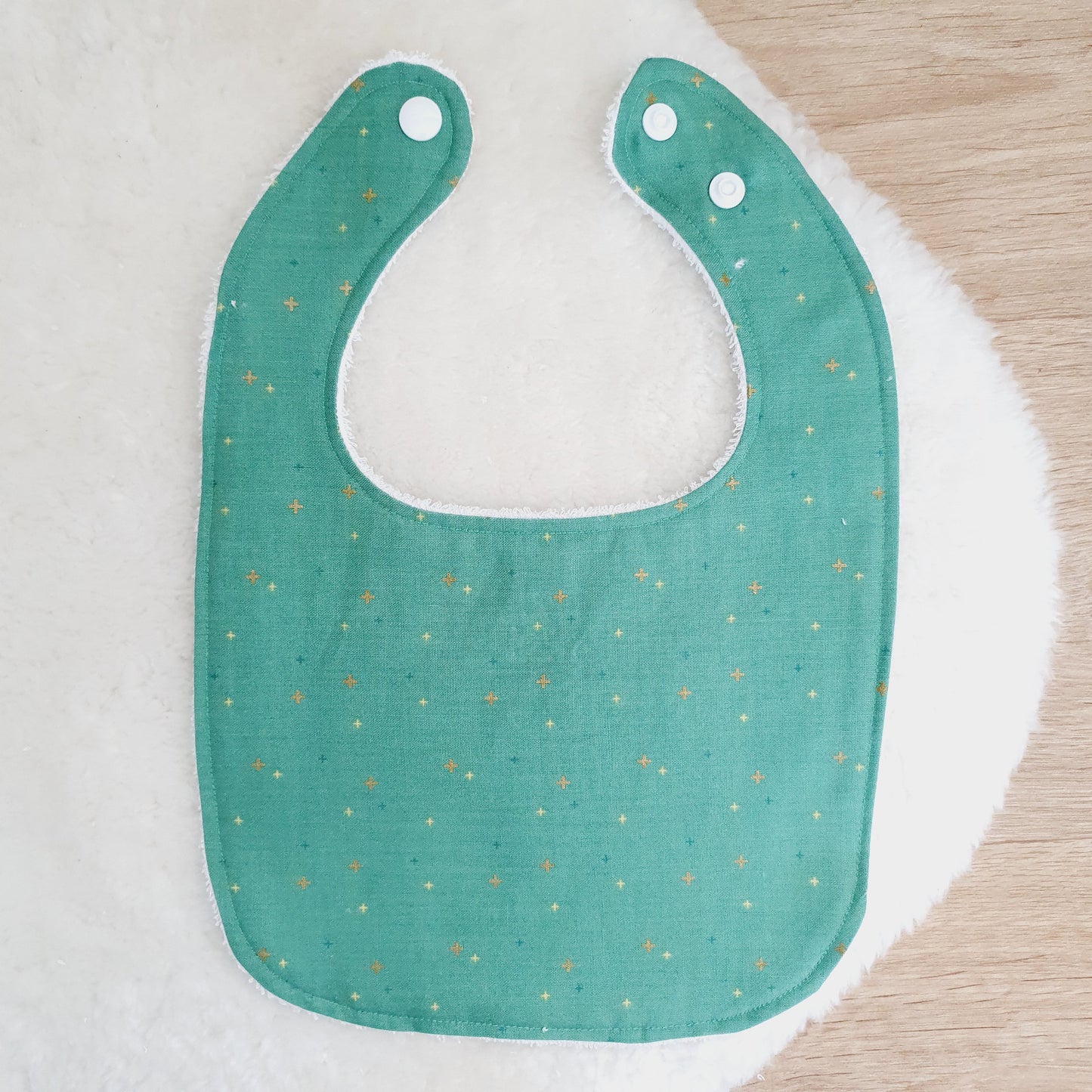 Bib, Handmade Baby Bib, Feeding Bib, Cotton / Bamboo, Ultra Absorbent