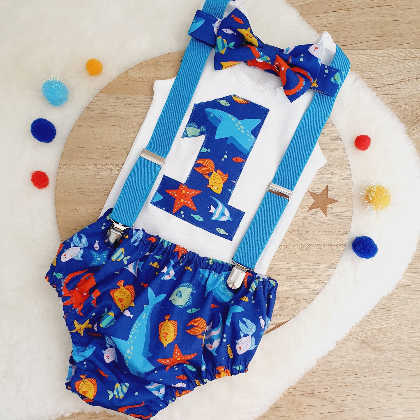 Boys 1st Birthday Outfit, Size 1