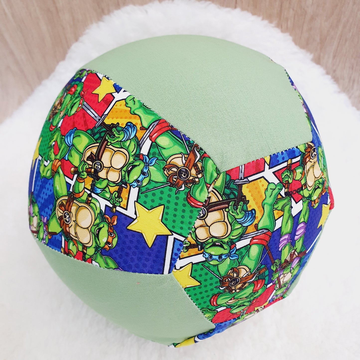 Balloon Ball Cover - Balloon Balls - Handmade Fabric Balloon Cover - TMNT
