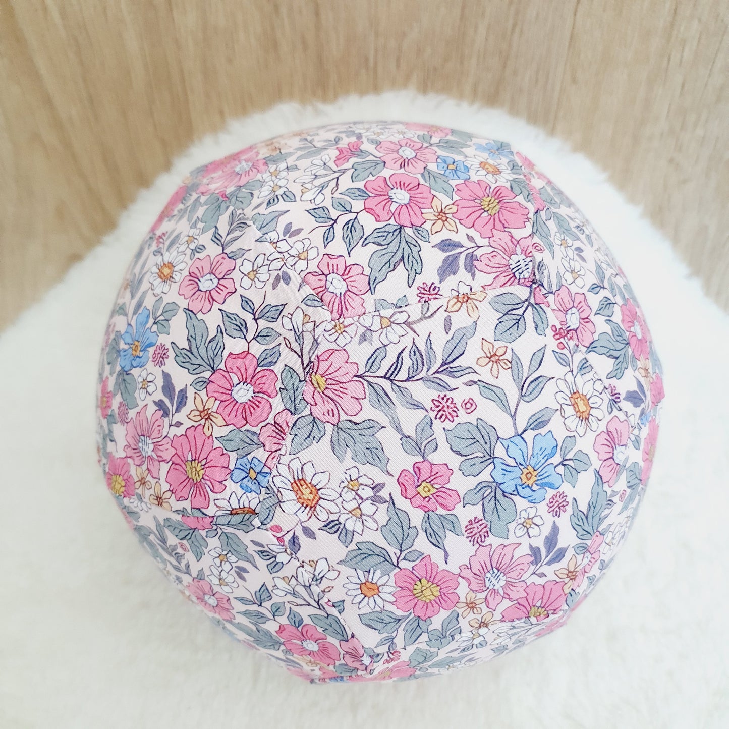 Balloon Ball Cover - Balloon Balls - Handmade Fabric Balloon Cover - Ditsy Floral print