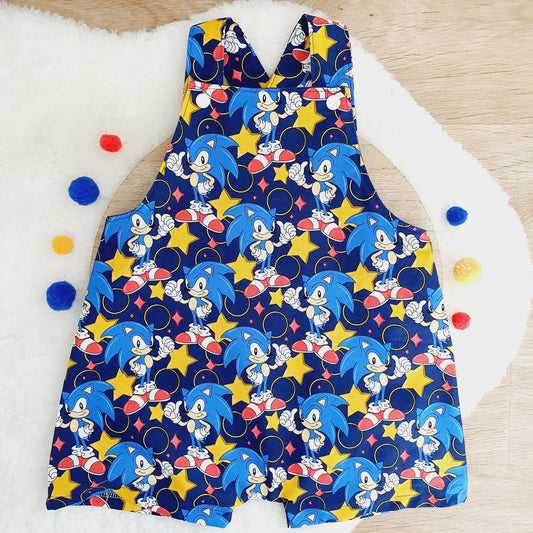 Overalls, Baby / Toddler Overalls, Short Leg Romper, Size 2