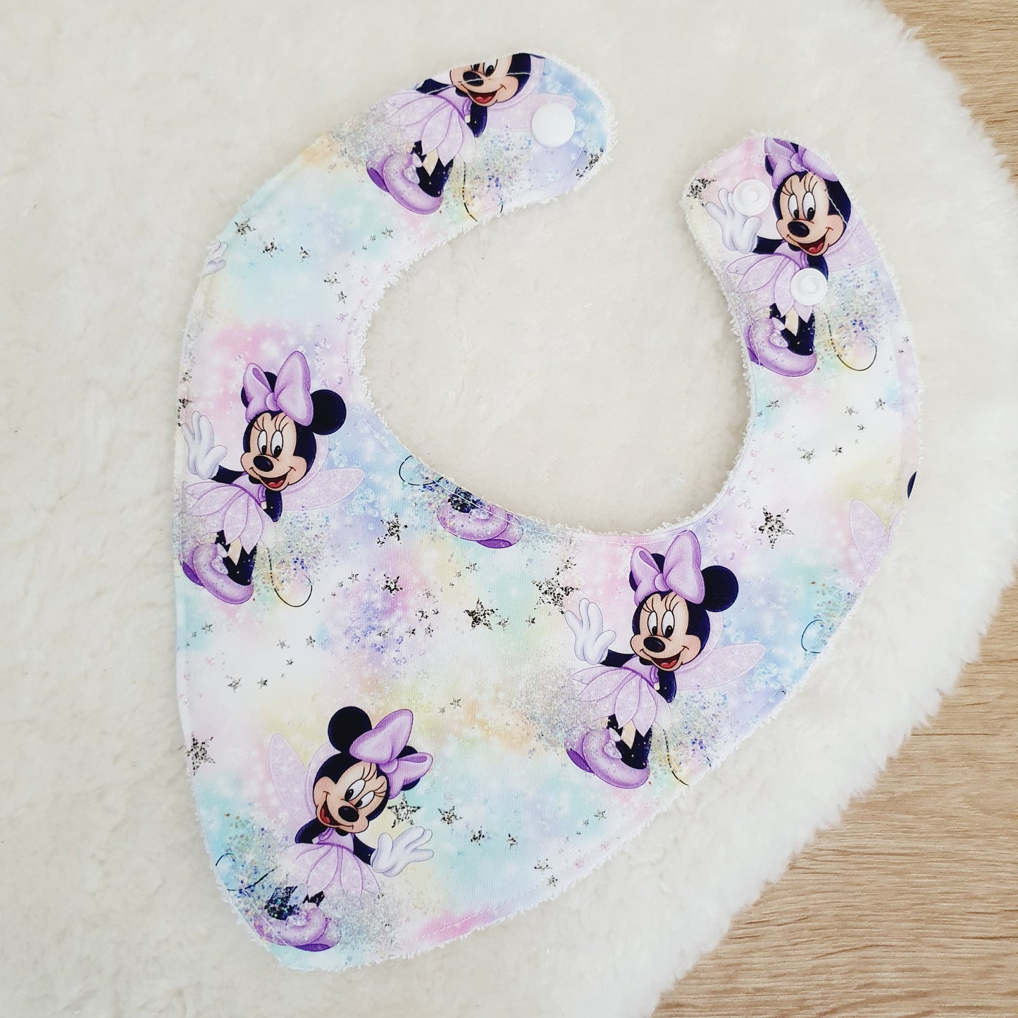 Bandana Dribble Bib, Handmade Baby Bib, Cotton / Bamboo, Ultra Absorbent