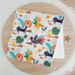 Burp Cloth | Baby Burp Cloths | Baby Shower Gift | Bamboo Backed Ultra Absorbent Towelling - JUNGLE ART