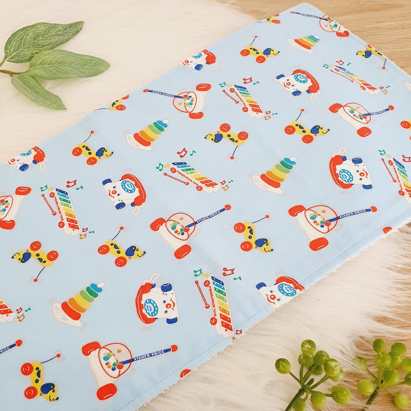 Burp Cloth | Baby Burp Cloths | Baby Shower Gift | Bamboo Backed Ultra Absorbent Towelling - TOYS