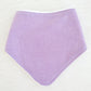 CHAMBRAY ORCHID Bandana Dribble Bib - Bamboo Backed Ultra Absorbent Bib