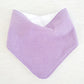 CHAMBRAY ORCHID Bandana Dribble Bib - Bamboo Backed Ultra Absorbent Bib