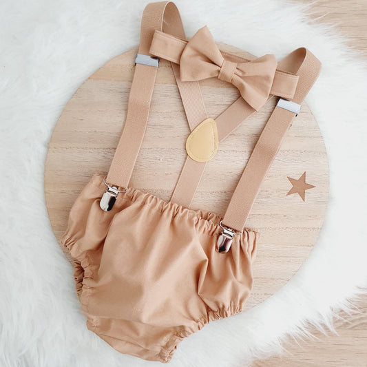 LATTE Boys Cake Smash Outfit, Size 1