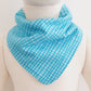 Blue Bandana Dribble Bib - Bamboo Backed Ultra Absorbent Bib