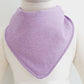 CHAMBRAY ORCHID Bandana Dribble Bib - Bamboo Backed Ultra Absorbent Bib