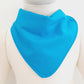 Blue Bandana Dribble Bib - Bamboo Backed Ultra Absorbent Bib