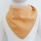 Mustard Bandana Dribble Bib - Bamboo Backed Ultra Absorbent Bib