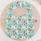 Giraffe Bib, Handmade Baby Bib, Large Feeding Bib