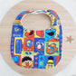 Bib, Handmade Baby Bib, Feeding Bib - Sesame Street