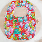 CARE BEARS CHRISTMAS Feeding Bib - Organic Bamboo Backed, Ultra Absorbent Bib