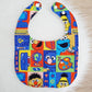 Bib, Handmade Baby Bib, Feeding Bib - Sesame Street