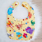 Bib, Handmade Baby Bib, Feeding Bib - Animals