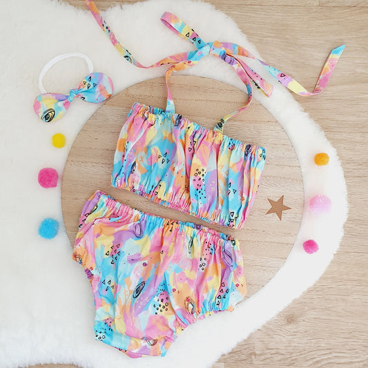 Paddle Pop Girls 1st Birthday - Cake Smash Outfit, Size 0