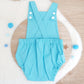AQUA BLUE Baby Romper, Size 0