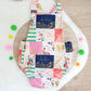FLORAL & GOLD Baby /Toddler Romper, Size 2