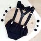 BLACK Boys Cake Smash Outfit, Size 0