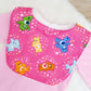 Care Bears print Bib, Handmade Baby Bib, Feeding Bib