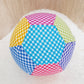 COLOURFUL GINGHAM print Balloon Ball Cover - Balloon Balls - Sensory Baby / Toddler / Kids Balloon Play - Handmade Fabric Balloon Cover