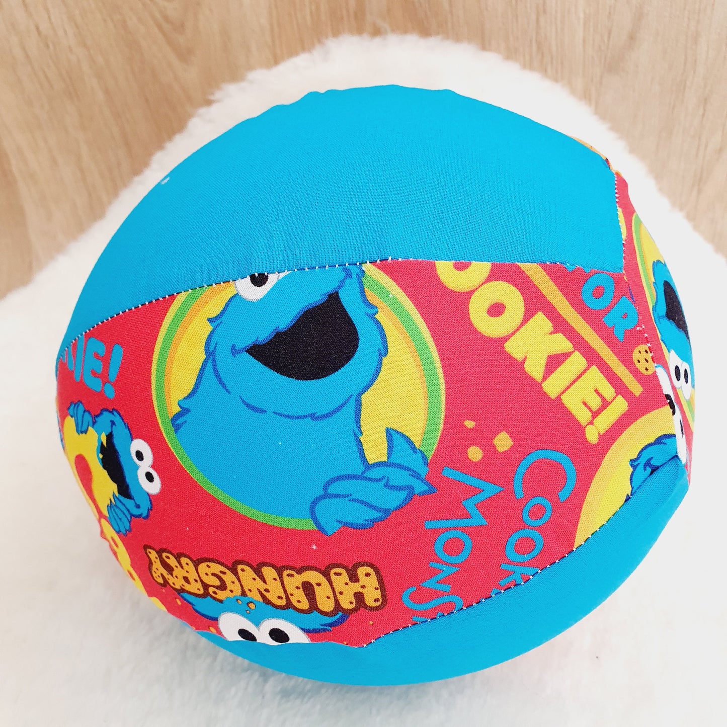 Balloon Ball Cover - Balloon Balls -  Handmade Fabric Balloon Cover - Elmo print