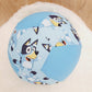 Balloon Ball Cover - Balloon Balls -  Handmade Fabric Balloon Cover - Blue Dog print