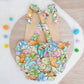 DINOSAURS print Baby Romper, Size 0