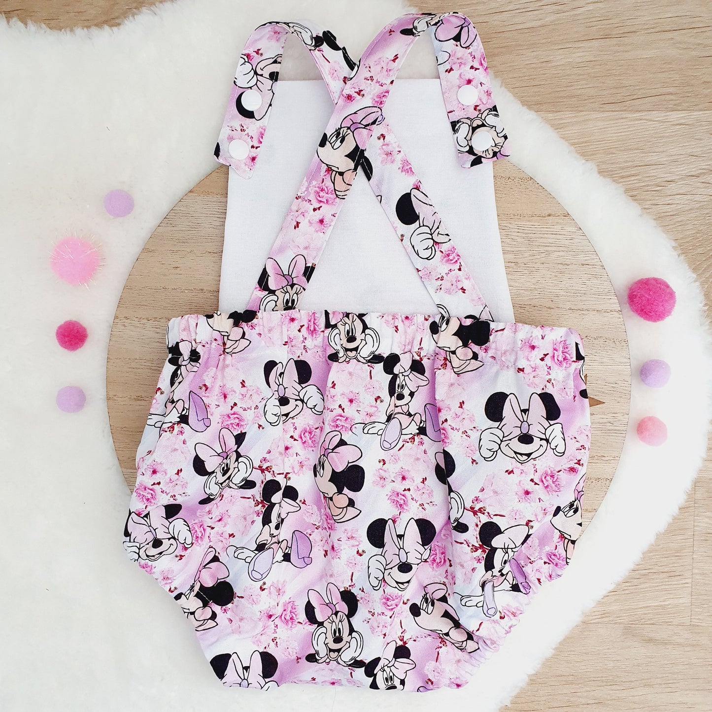 MOUSE print Baby Romper, Size 1