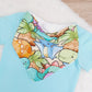 Bandana Dribble Bib - Bamboo Backed Ultra Absorbent Bib - DINOSAURS