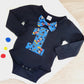 Boys 1st Birthday Long Sleeve Bodysuit, Size 1, Mouse print