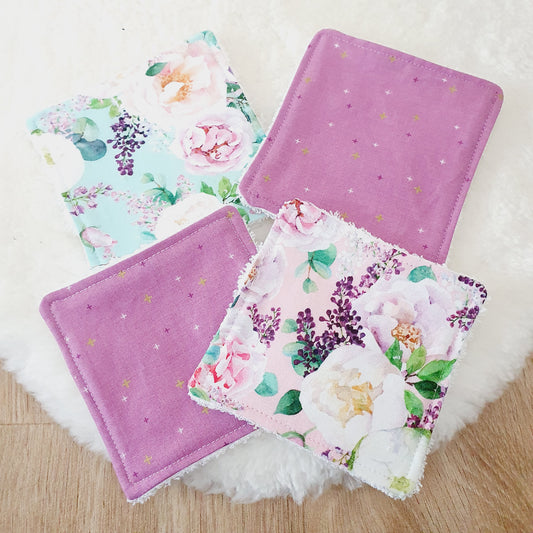 Reusable Wipes, Face Wipes, Eye Make Up Wipes, Pack of 4