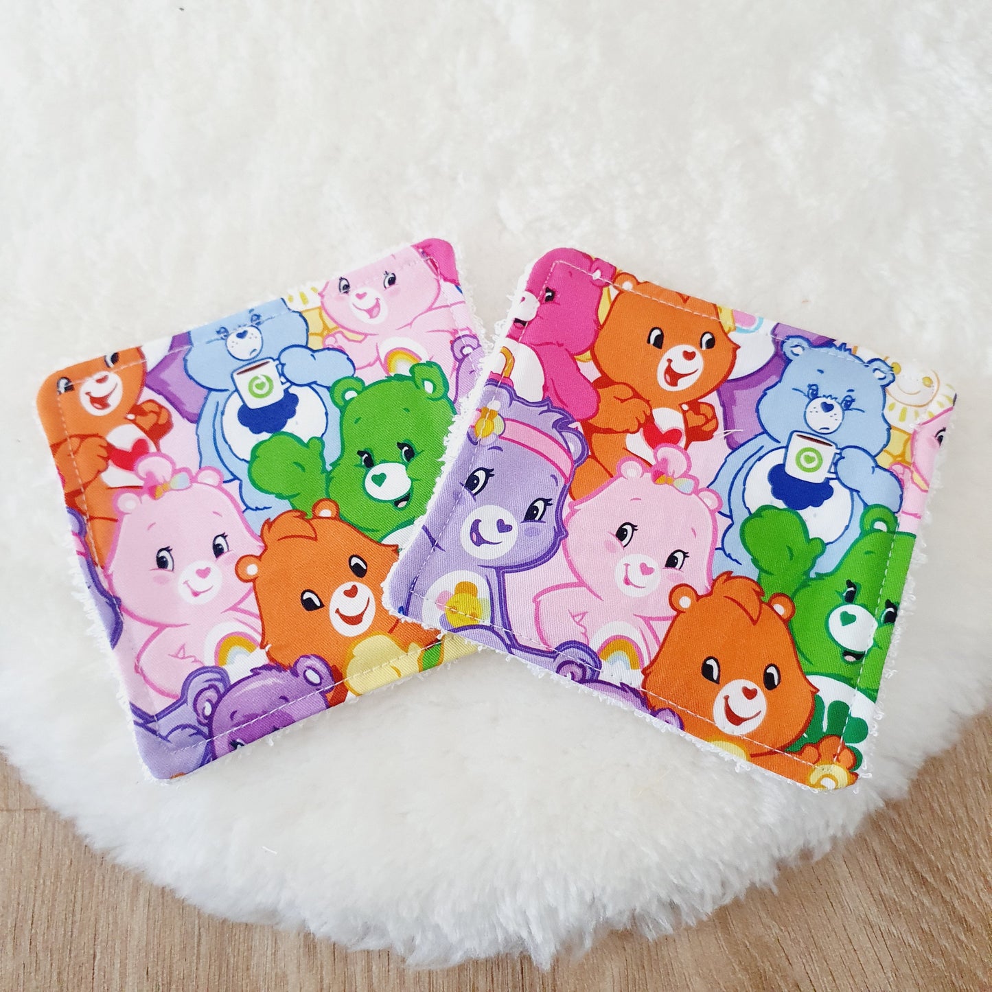 Reusable Wipes, Face Wipes, Eye Make Up Wipes, Set of 2
