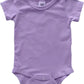 Lavender Short Sleeve Basic Bodysuit, Size 2
