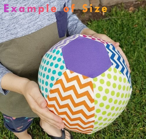 Balloon Ball Cover - Balloon Balls -  Handmade Fabric Balloon Cover -Sesame Street print