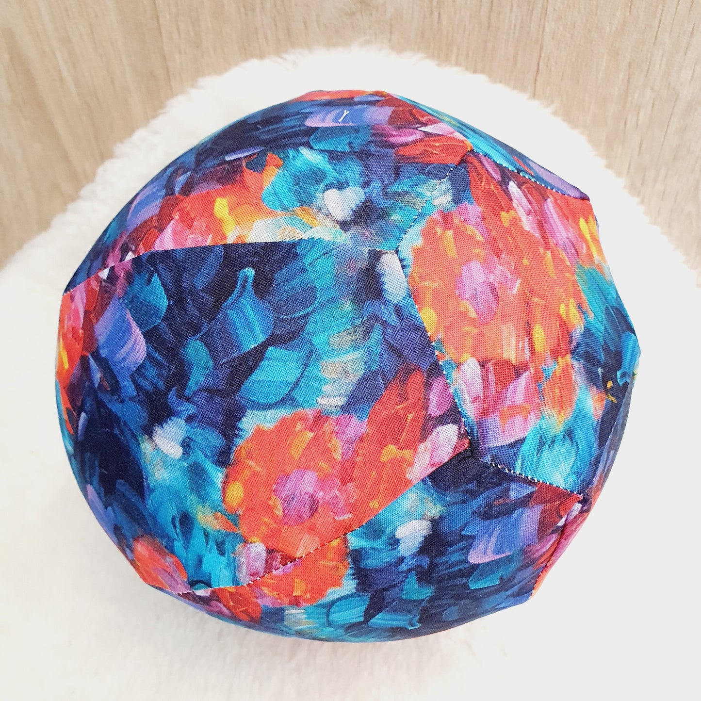 Balloon Ball Cover - Balloon Balls -  Handmade Fabric Balloon Cover - Arty