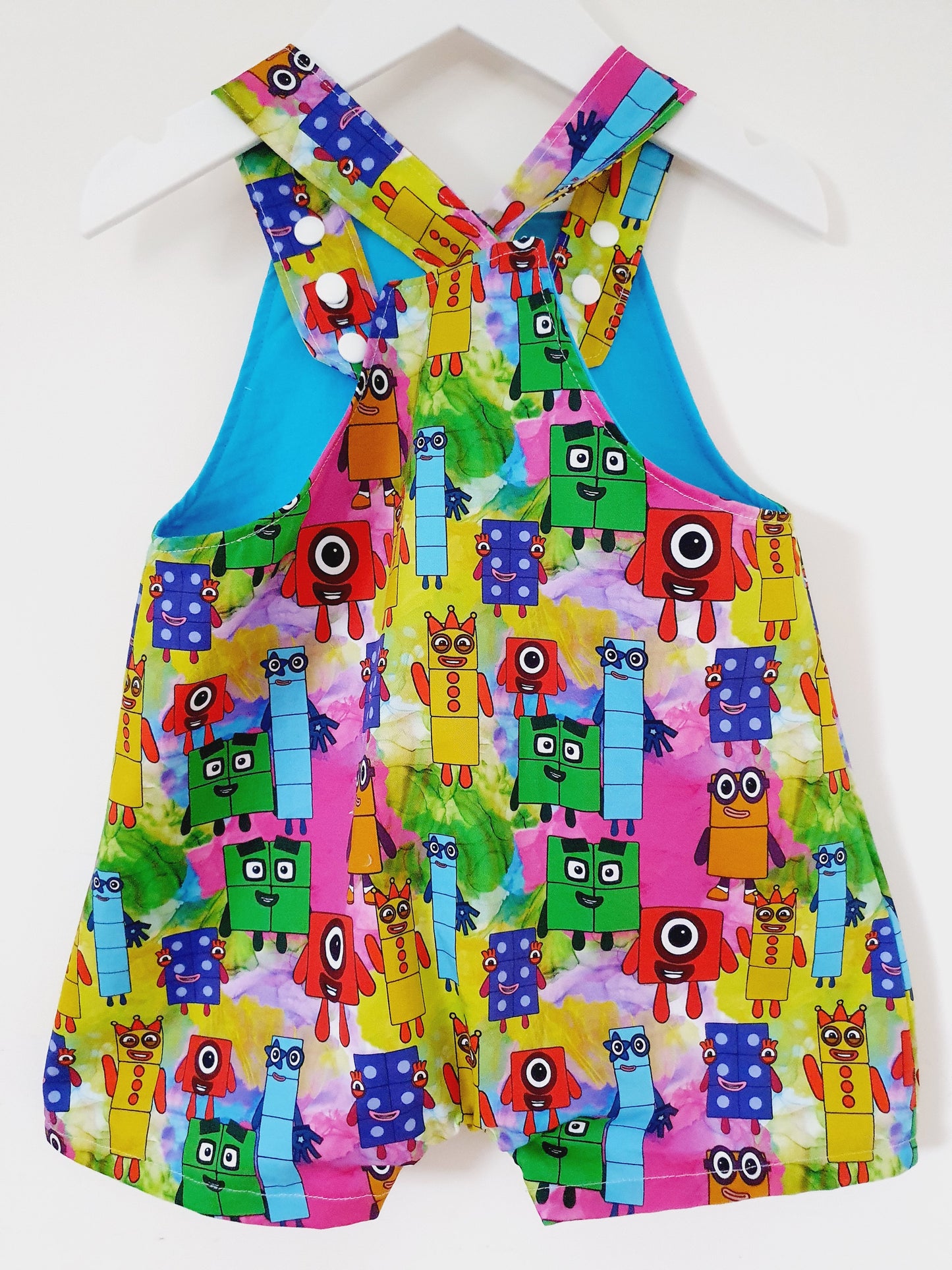 Overalls, Baby / Toddler Overalls, Short Leg Romper, Size 2