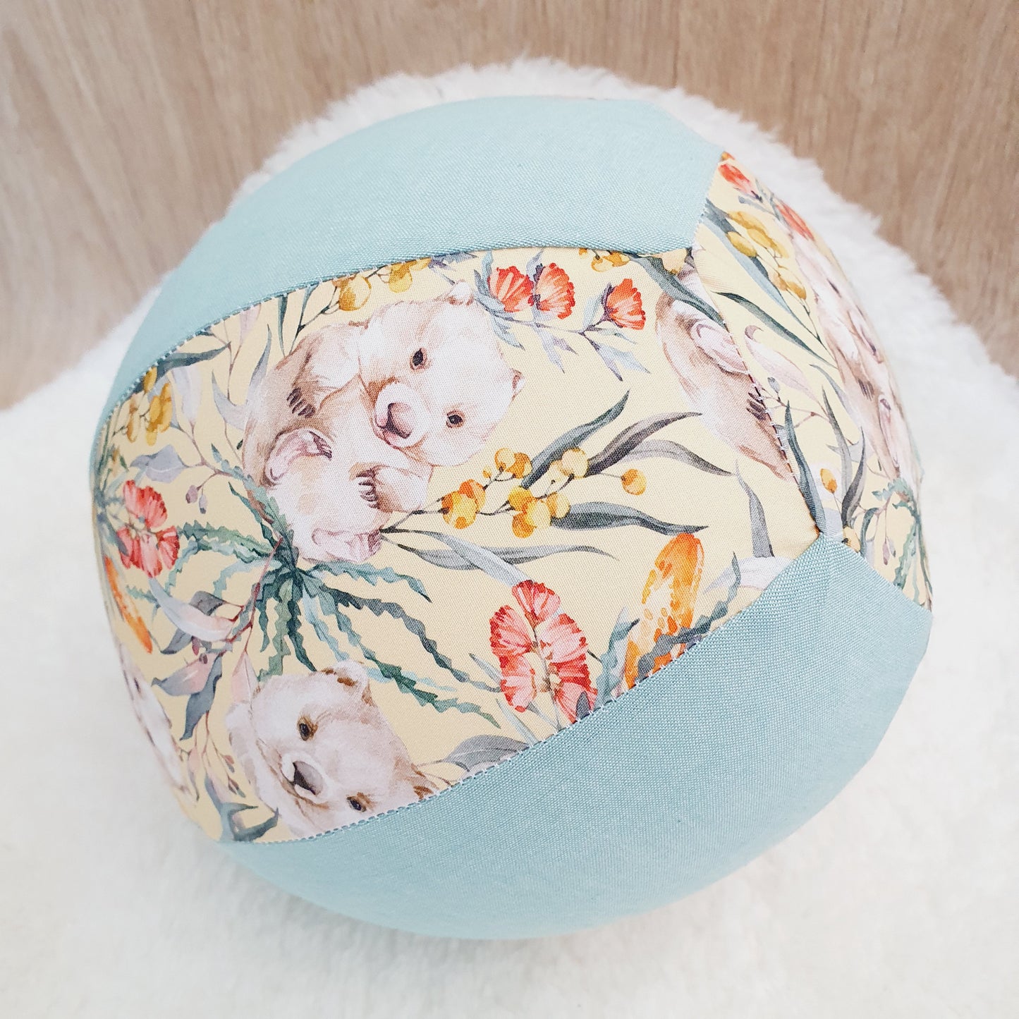 Balloon Ball Cover - Balloon Balls -  Handmade Fabric Balloon Cover - WOMBAT