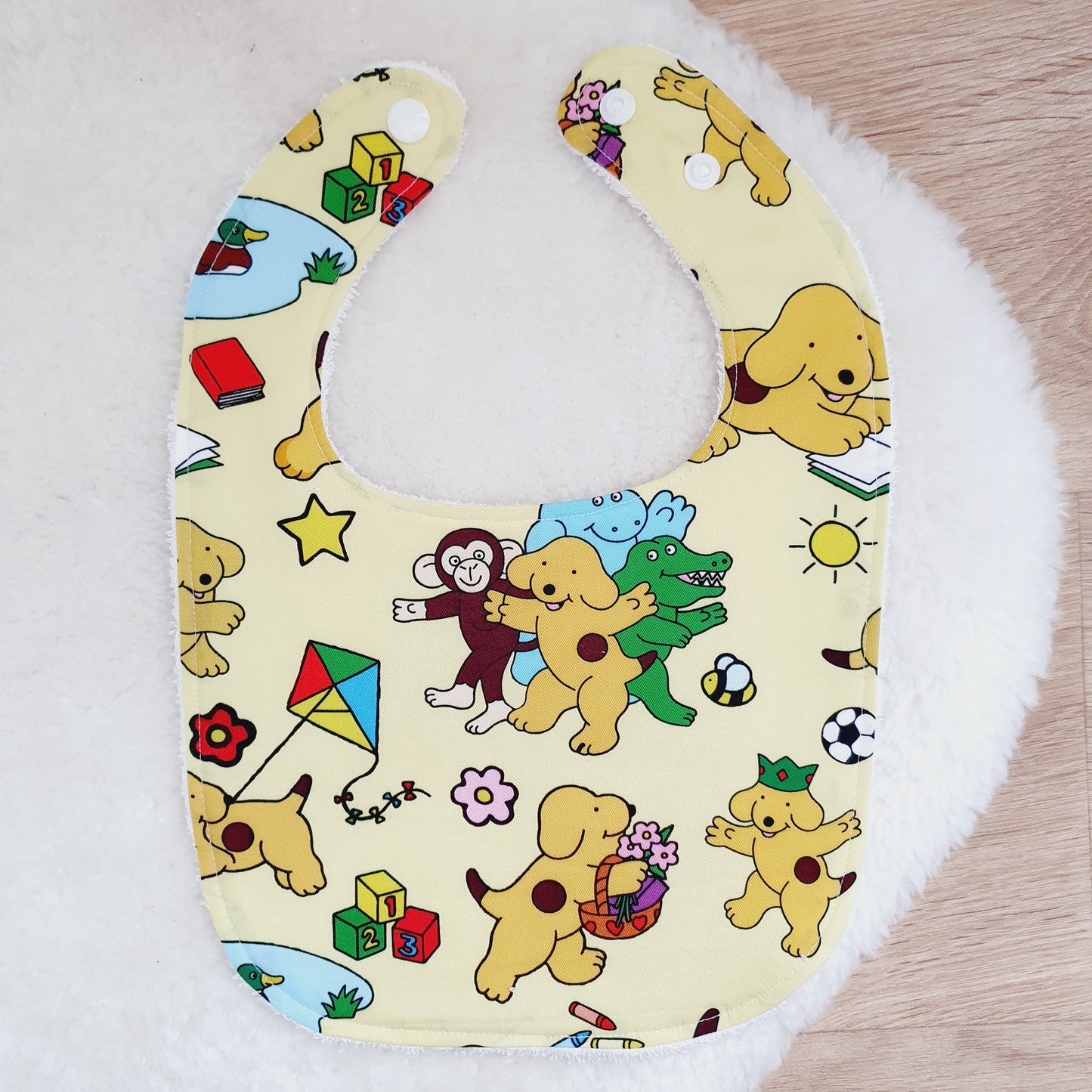 Bib, Handmade Baby Bib, Feeding Bib, Cotton / Bamboo, Ultra Absorbent