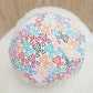 Balloon Ball Cover - Balloon Balls -  Handmade Fabric Balloon Cover - TRIANGLES