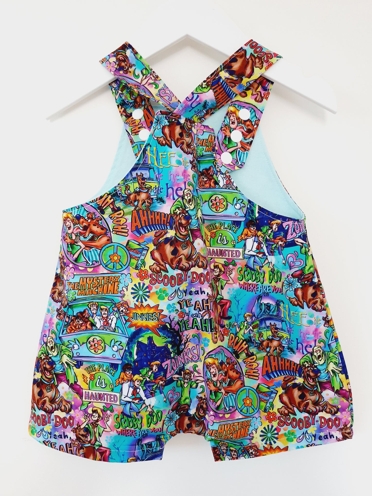 Baby / Toddler Overalls, Short Leg Romper, Size 1