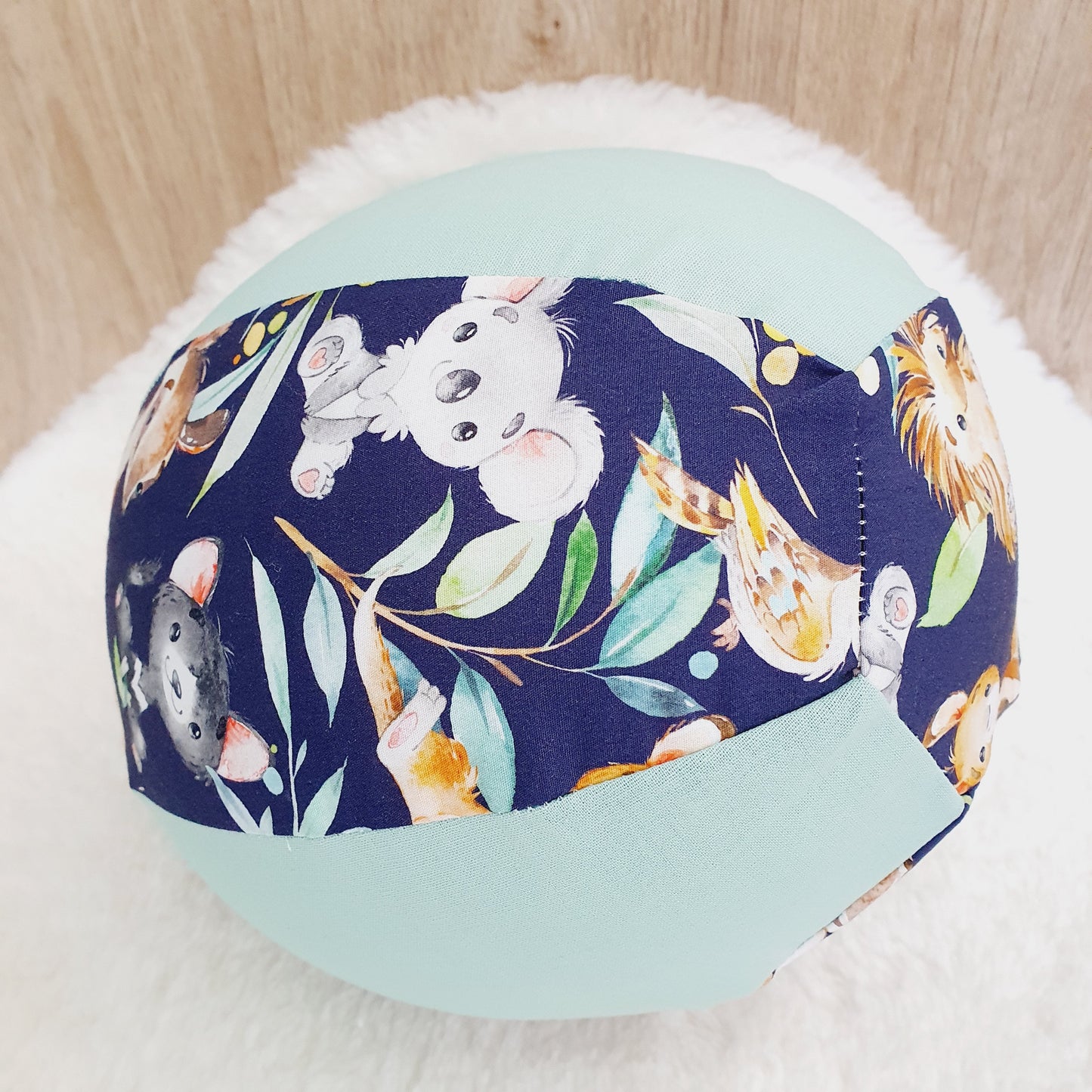 Balloon Ball Cover - Balloon Balls -  Handmade Fabric Balloon Cover - Aussie Animals