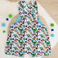 TOY STORY print Overalls, Baby Overalls, Short Leg Romper, Size 1
