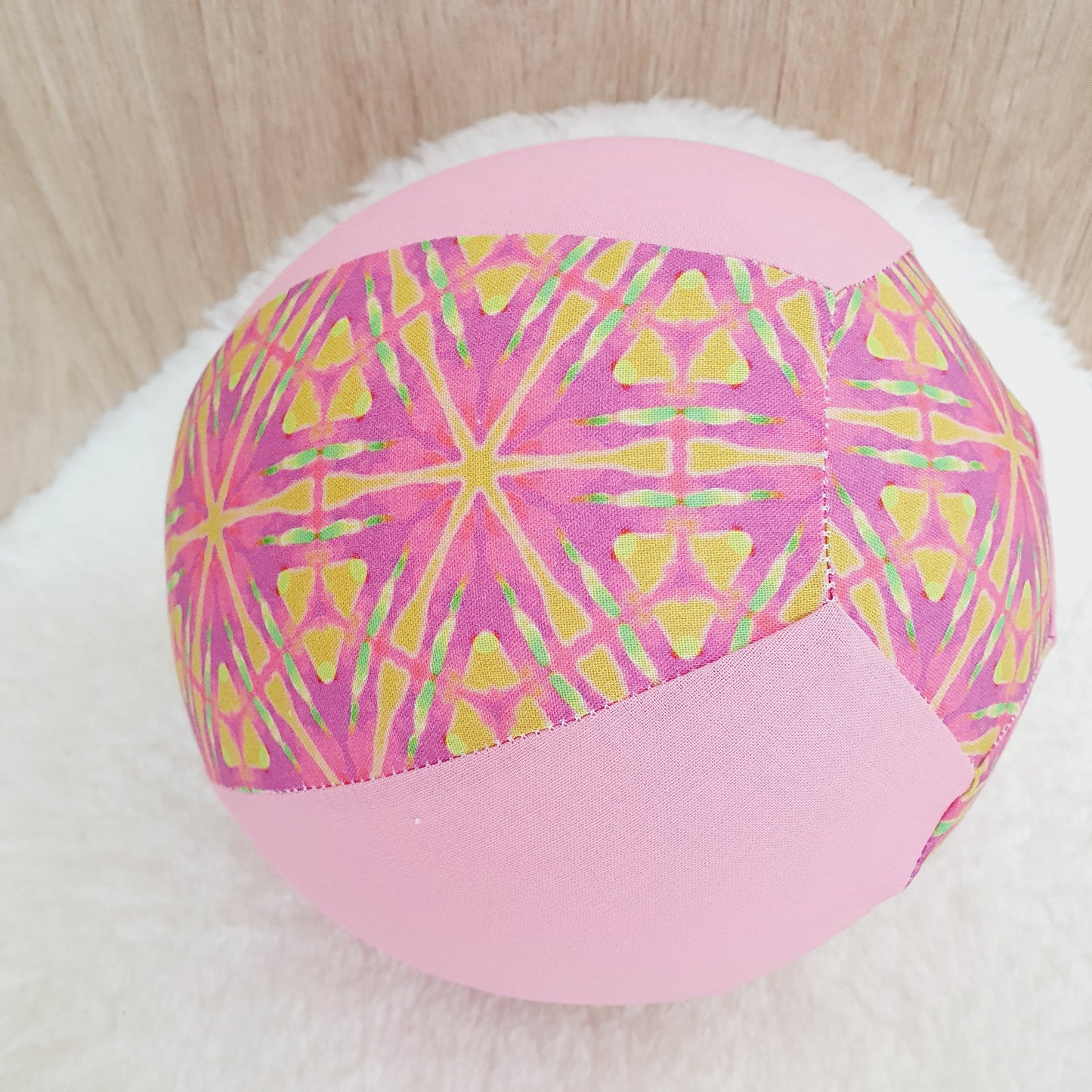 Balloon Ball Cover - Balloon Balls -  Handmade Fabric Balloon Cover - Kaleidoscope