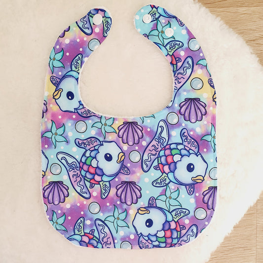 Bib, Handmade Baby Bib, Feeding Bib, Cotton / Bamboo, Ultra Absorbent