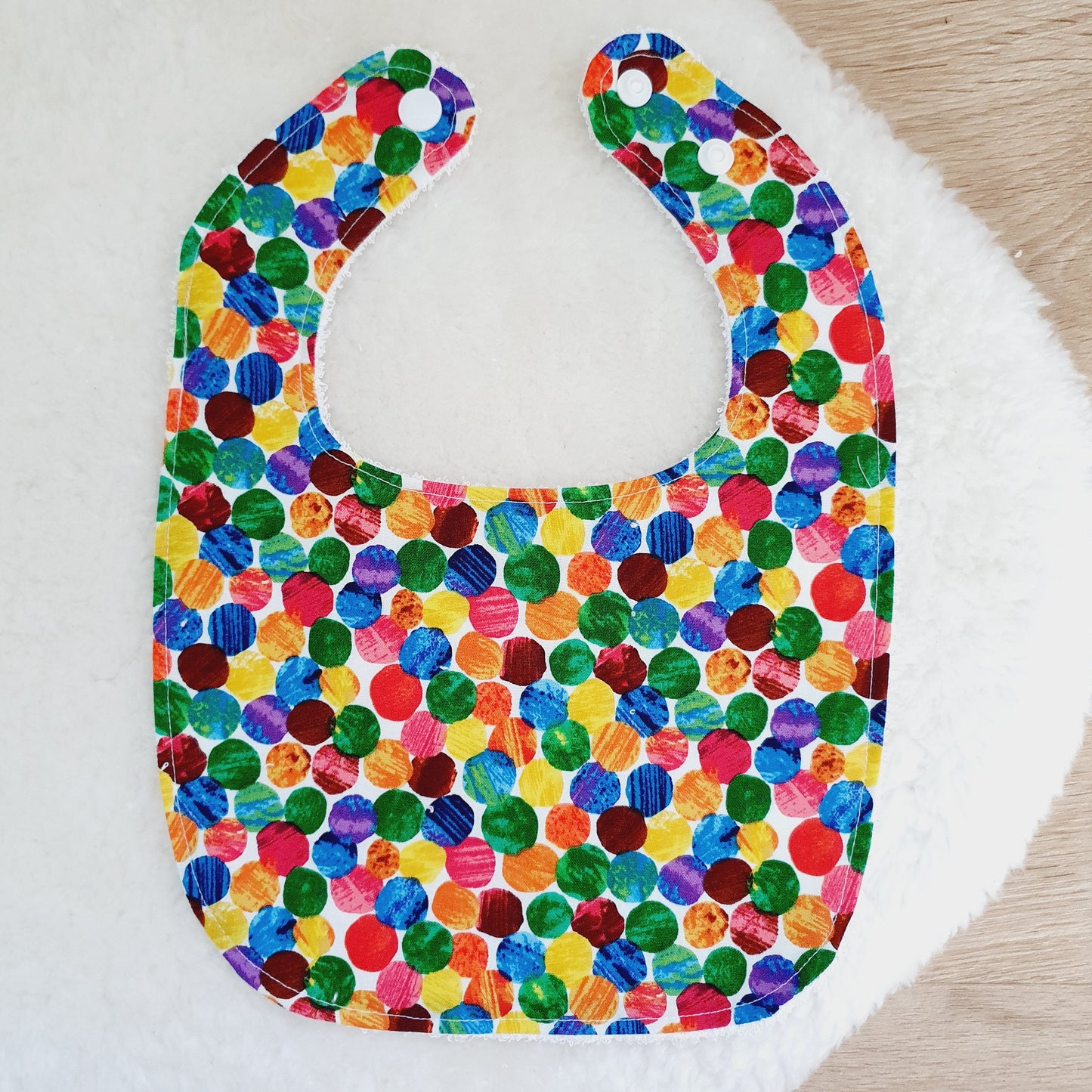 Bib, Handmade Baby Bib, Feeding Bib, Cotton / Bamboo, Ultra Absorbent