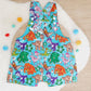 DINOSAURS print Overalls, Baby Overalls, Short Leg Romper, Size 1
