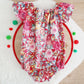 BUSH FLORAL Baby Girl Playsuit, Size 1